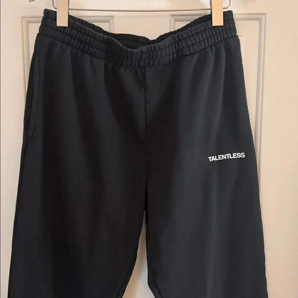 Talentless women’s lightweight sweatpants phantom black large - Picture 3 of 5